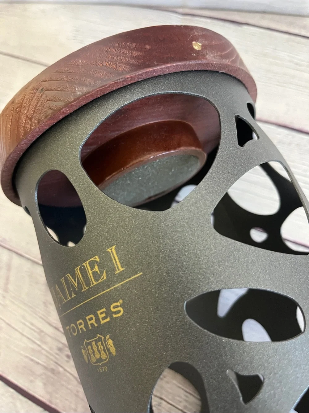 Jaime I Torres Black & Brown Decorative brandy holder